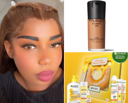 💫 "Glow With Nina: Beauty, Confidence & Real Talk" Skincare ✨ Makeup 💄 Glam 💕 Everyday Confidence cover photo collage