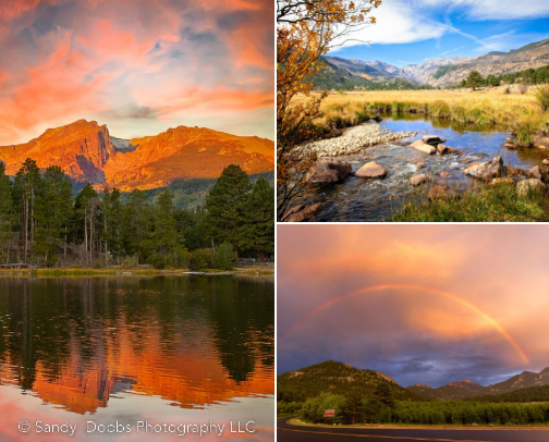 Beautiful Places to go in Rocky Mountain National Park cover photo collage