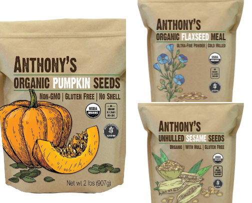 Seed Cycling For Happy Hormones ✨ cover photo collage