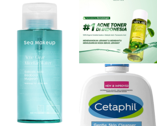 ✨️Best Skincare Picks for Acne Fighter | Acne-Prone and Sensitive Skin Approved✨️ cover photo collage