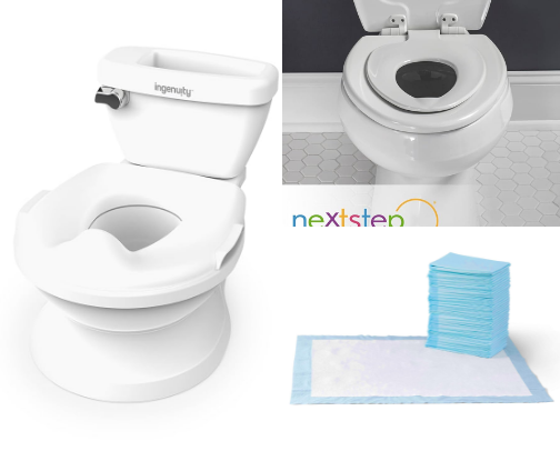Potty Training Essentials Every Boy Mom Needs 🚽 cover photo collage