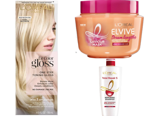 Hair Care cover photo collage