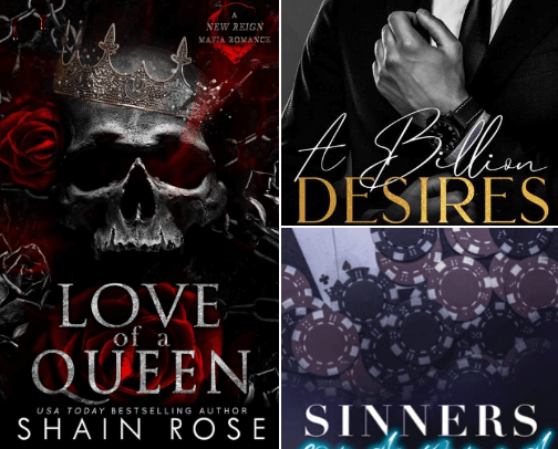The Best Dark Romance Books to Read cover photo collage
