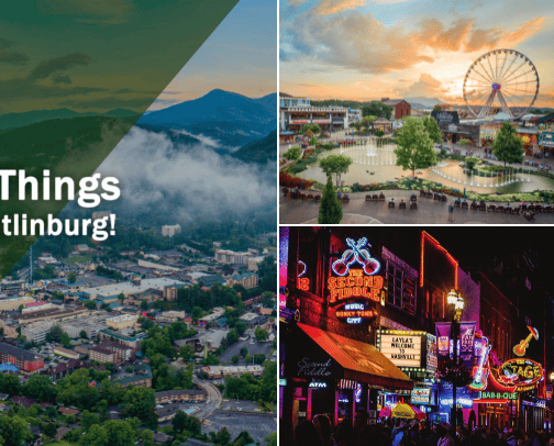 My Favorite Places in Tennessee cover photo collage