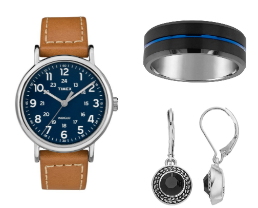 Must-Have Jewelry for Women & Men | Elegant Rings, Earrings, Bracelets & Trendy Watches cover photo collage
