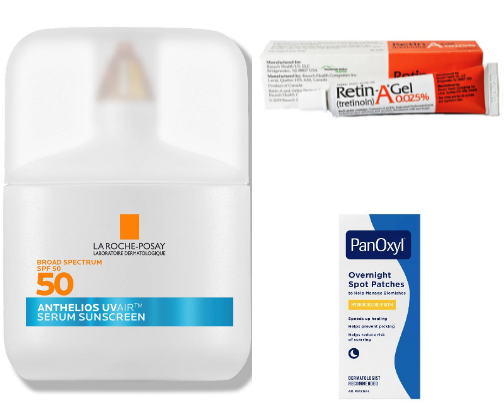 Skincare For Acne Girls cover photo collage