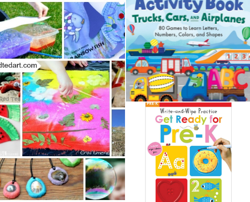 Preschool Favorites for Ages 3–5 cover photo collage