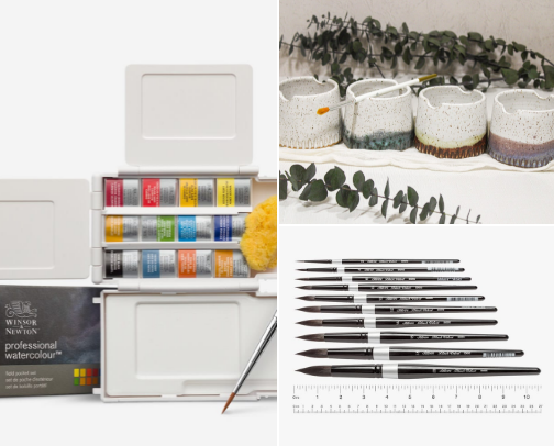 The Ultimate 2026 Watercolor Starter Kit for Absolute Beginners cover photo collage