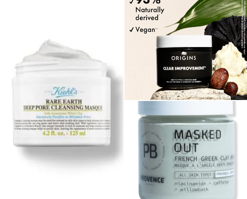 Face Masks for Clear, Healthy Skin cover photo collage