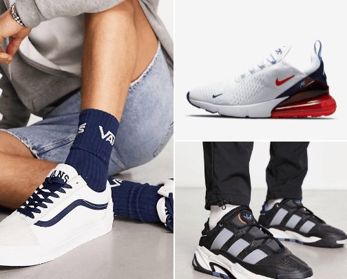 Comfortable Smart sneaker cover photo collage