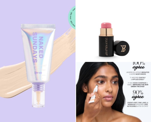 5 minute summer makeup cover photo collage