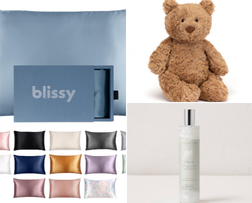 Sleepy time essentials cover photo collage