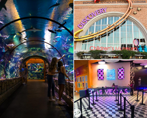 Playtime in Vegas (For the Kids!) cover photo collage