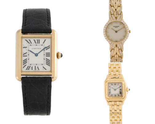Iconic Luxury Watches: Cartier, Patek Philippe, Audemars Piguet & More cover photo collage