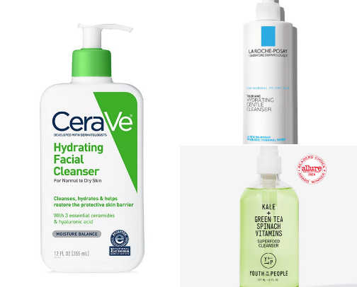 My Skincare recs cover photo collage