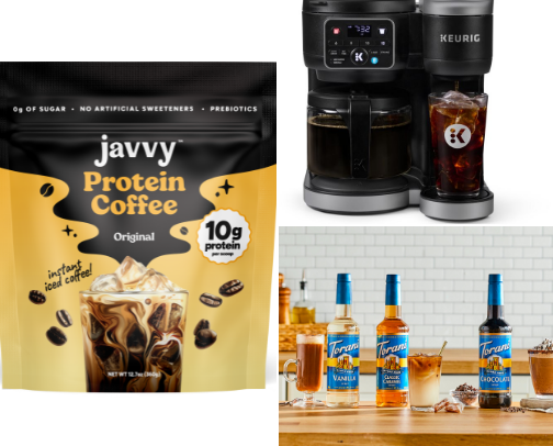 Coffee must haves!/cups cover photo collage