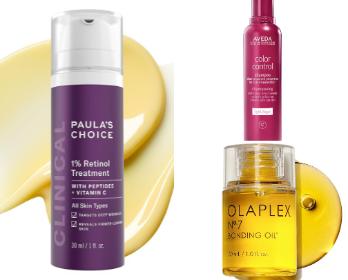 My Hair and Skin Beauty Essentials cover photo collage