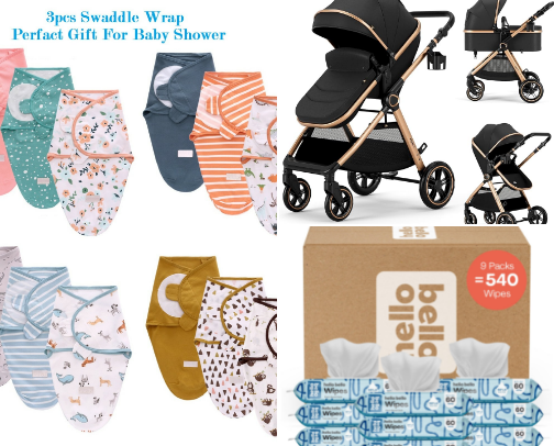 👶✨ Baby Must-Haves 101: Essentials for New Parents (Toys, Feeding, and Care) cover photo collage