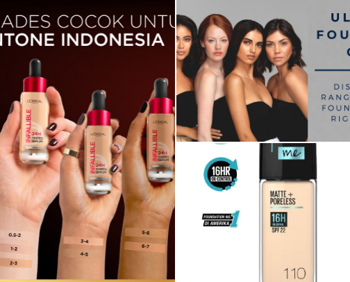 MAKE UP cover photo collage