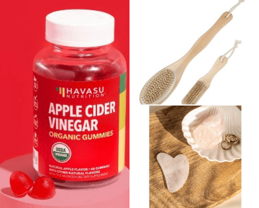 Healthy skin, healthy gut, healthy girl! cover photo collage