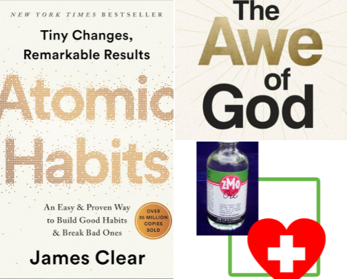 My life has  changed in a big way - Growth, Mindset & Faith-Driven books. cover photo collage
