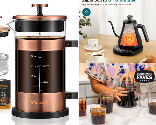 Best Coffee & Tea Essentials for the Perfect Brew cover photo collage