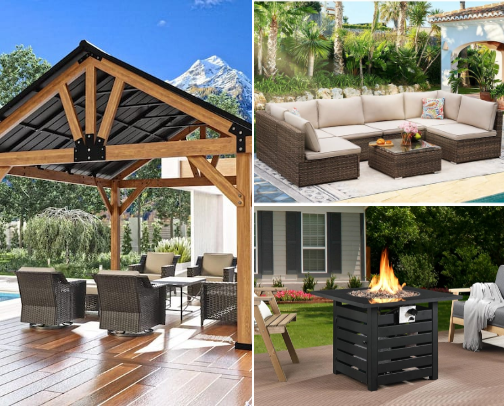 Home Outdoor Essentials ⛱ cover photo collage