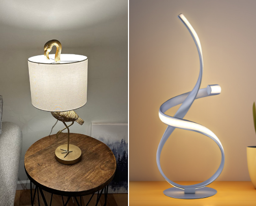 Chic Table & Console Lamps Under $100 cover photo collage