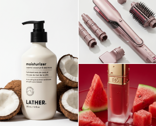 Self care glow up essentials ✨ 🫧 cover photo collage
