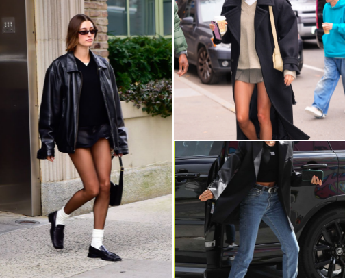 Haylie Bieber's-off duty style must haves cover photo collage