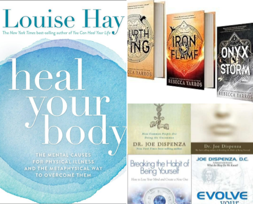 Books That Changed Me — From Spicy Escapes to Soul-Soothing Reads cover photo collage