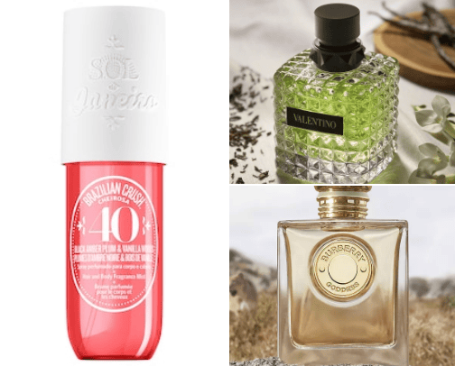 fragrances cover photo collage