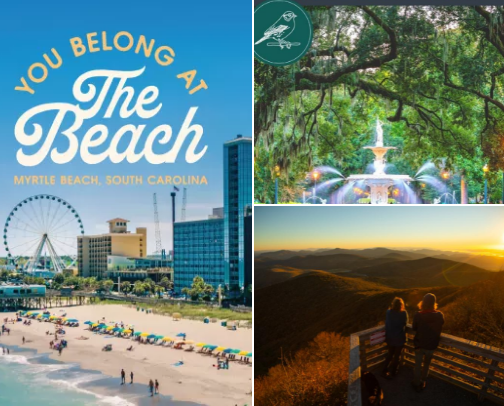🌄 Weekend Getaways from Greenville, SC cover photo collage