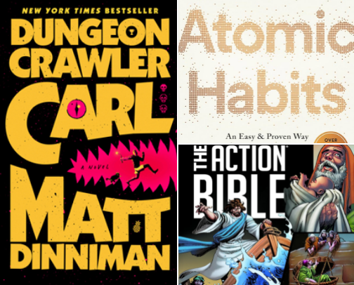 Books and Must-Reads cover photo collage