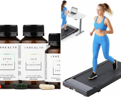 Health and Fitness Recs cover photo collage
