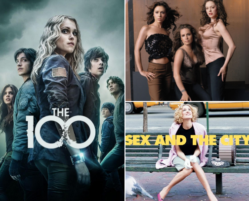 My favourite TV series cover photo collage