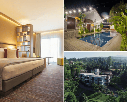 Hotel Nyaman di Bandung cover photo collage
