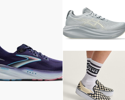 Best shoes for flat feet! cover photo collage