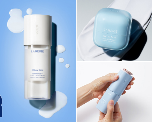 Laneige Products I Recommend for Dry Skin 💙 cover photo collage