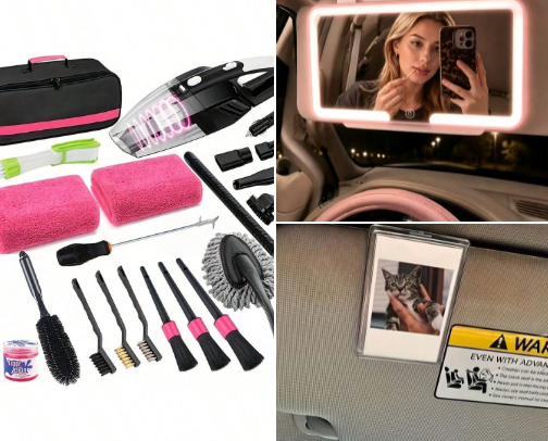 My Go-to Car Essentials ✨🚗 cover photo collage