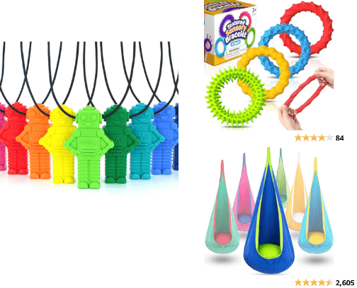 Autism Toy / Sensory friendly cover photo collage