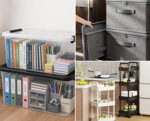 Small Bedroom Organization Ideas cover photo collage