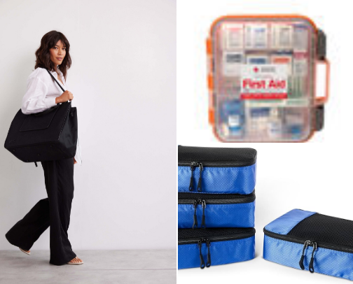 Travel Plans Booked. Carry-On Packed. Let’s Go. cover photo collage