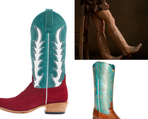 These Boots Were Made for Buyin’ cover photo collage