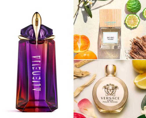 Perfume cover photo collage