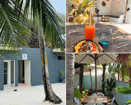 Maldives, Thulusadoo. Paradise on a budget✈️💸🌺☀️ cover photo collage