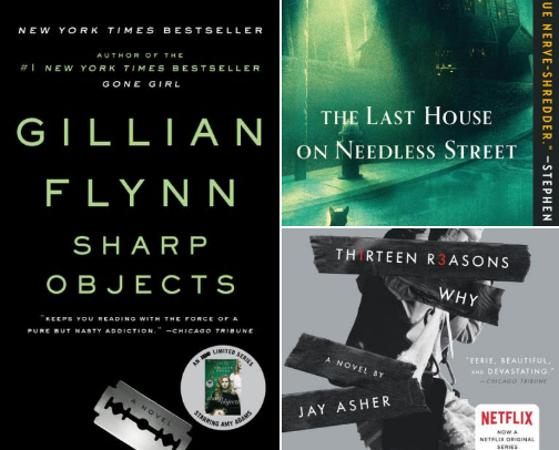 Psychological, and Literary Thrillers Books You Won't Be Able to Put Down cover photo collage