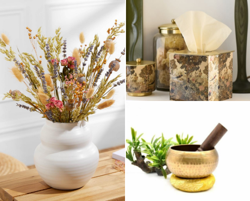 A Cosier, Calmer Home cover photo collage