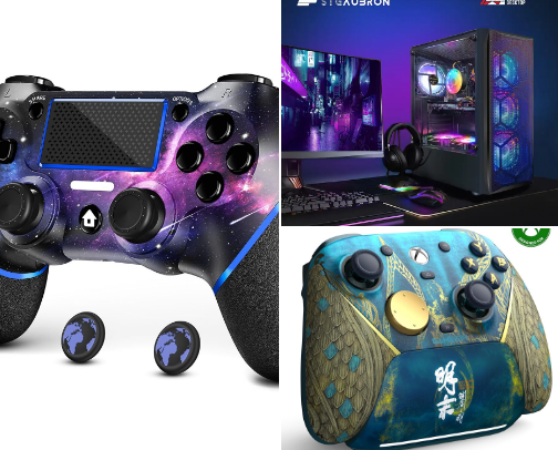 Gamer Gold Mine🎮 cover photo collage