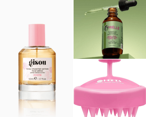 Hair care favs! cover photo collage